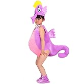 Quenny children's marine animal costume,seahorse octopus starfish crab Halloween dance costume.