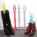Folding Boot Shaper, Plastic Long Boots Shaper Stands Boots Knee Boot Rack, 6PCS, Random Colors