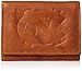 Rico Industries NCAA Embossed Leather Trifold Wallet, North Carolina Tar Heels
