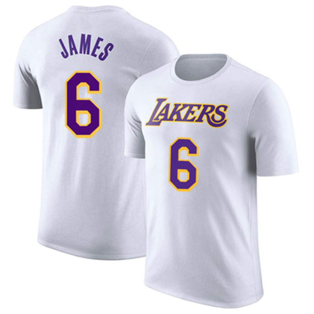Camiseta de Baloncesto de los Hombres Los Angeles Lakers Lebron ...