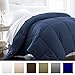 IENJOY HOME Hotel Collection 1500 Series - Lightweight - Luxury Goose Down Alternative Comforter - Hotel Quality Comforter and Hypoallergenic - Full/Queen - Navy