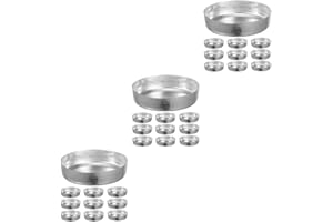 TOPPERFUN 30pcs Weighing Plates Measuring Weigh Boat Lab Equipment Sample Storage Trays Weighing Containers
