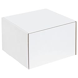 BOX USA Shipping Boxes Small 4"L x 4"W x