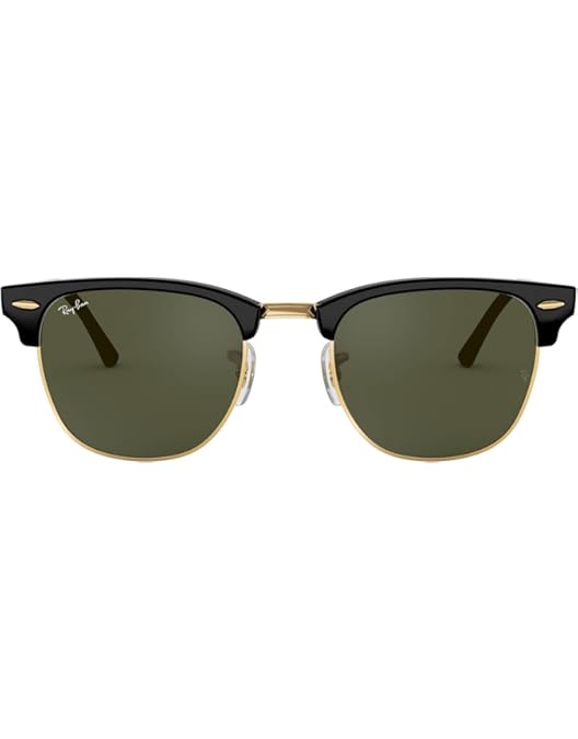Amazon.com: Ray-Ban MEGA CLUBMASTER RB0316S BLU ON SILVER