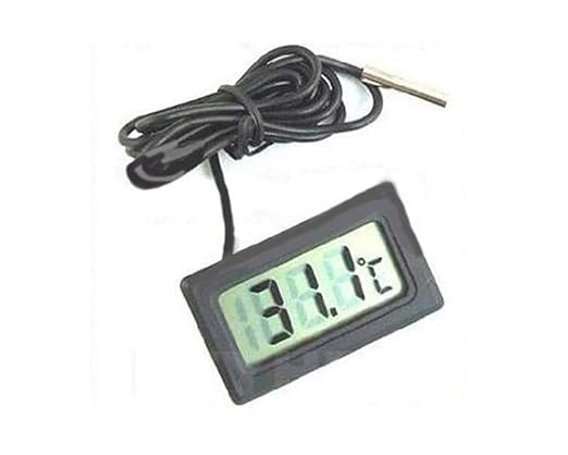 Desconocido Termómetro LCD Digital Monitor de Temperatura con ...