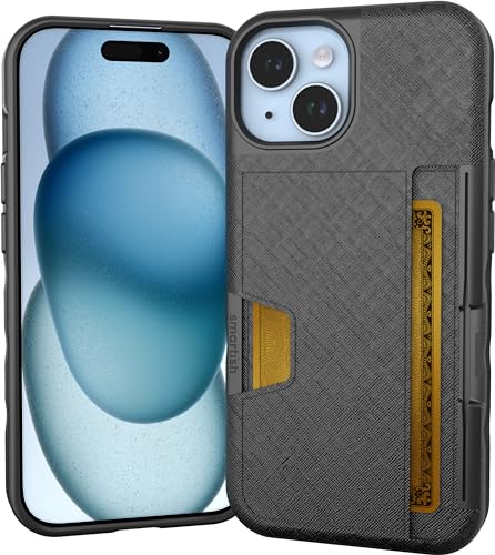 Smartish Étui portefeuille pour iPhone 15 – Portefeuille... en promo sur Amazon