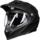 ILM Off Road Motorcycle Dual Sport Helmet Full Face