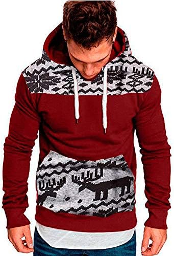 Mens Shirts Clearance Charberry Long Sleeve Autumn Winter Casual Sweatshirt Hoodies Top Blouse Tracksuits