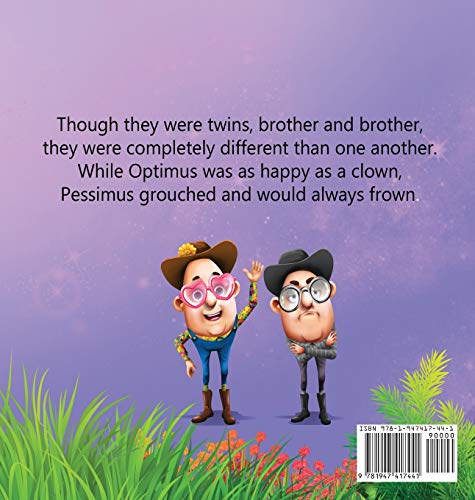 Optimus and Pessimus: Children's books about emotions (1) (Preschool (Picture Kids Books Book)