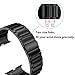 LDFAS Compatible for Apple Watch Band 41mm 40mm, Stainless Steel Metal Women Bands Compatible for Apple Watch SE Series 9/8/7 Band,Black