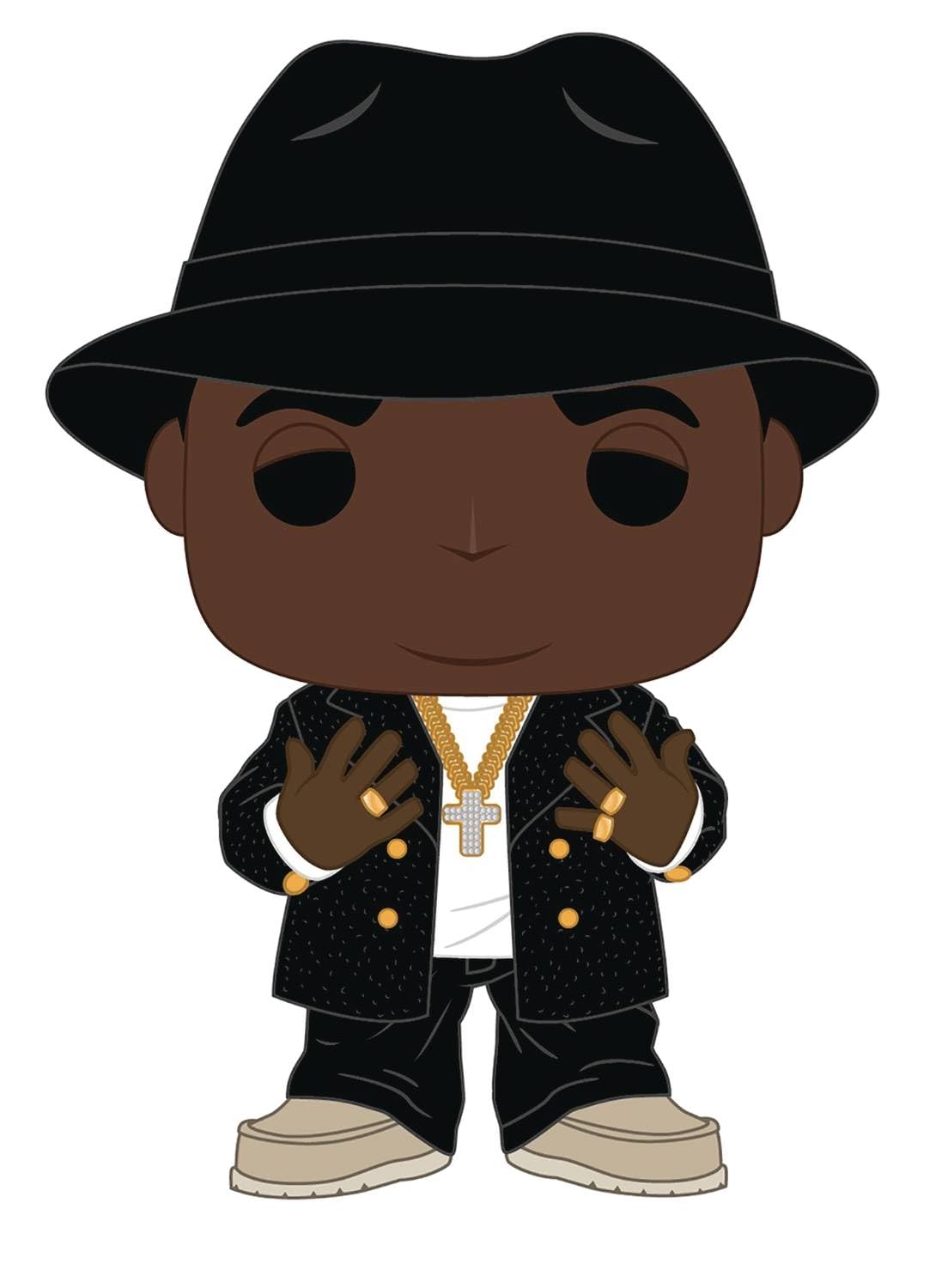 Funko POP! Rocks: Biggie-Notorious BIG B.I.G - Collectable Vinyl Figure - Gift Idea - Official Merchandise - Toys for Kids & Adults - Music Fans - Model Figure for Collectors and Display