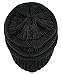 ANGELA & WILLIAM Winter Warm Thick Cable Knit Slouchy Skull Beanie Cap Hat