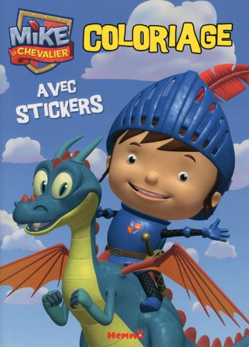 F80037/1 - MIke Le Chevalier - Coloriage avec stickers