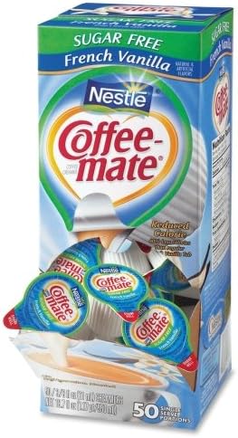 Wholesale CASE of 20 - Nestle French Vanilla Liquid Creamer-Liquid Creamer, Sugar Free, .38fl Oz., French Vanilla, 50/BX