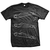 ENDO Apparel AK-47 Fire Selector Switch Men’s T-Shirt X-Large Heather Black, Online Clothing Store