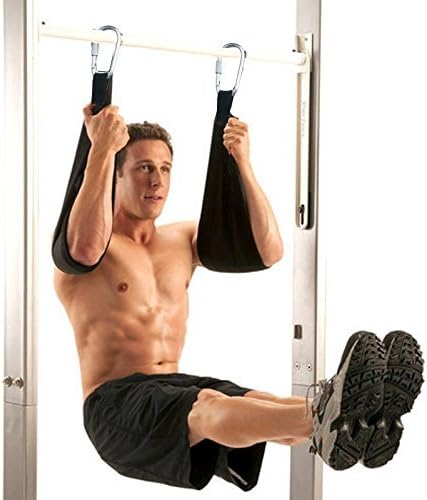 TenStar Ab Straps, Hanging Abdominal Slings Abs Strap Perfect Pull up Fitness with Steel Hook Rings