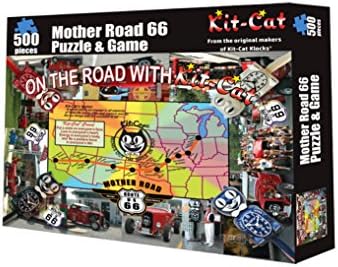 Mother Road 66 Kit-Cat Klock Puzzle and Game