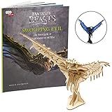 Fantastic Beasts and Where to Find Them Swooping Evil Book and 3D Wood Model Figure Kit - Build, Paint and Collect Your Own Wooden Model - Great for Kids and Adults - 8+ - 6.5