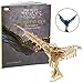 Fantastic Beasts and Where to Find Them Swooping Evil Book and 3D Wood Model Figure Kit - Build, Paint and Collect Your Own Wooden Model - Great for Kids and Adults - 8+ - 6.5