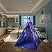 Kids Indian Teepee Play Tent for Boys and Girls , Galaxy Playhouse Princess Castle for Toddler Outdoor and Indoor Fun Plays (B)
