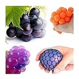 Giveme5 Funny Toy Antistress Face Reliever Grape Ball Autism Mood Squeeze Relief Healthy Toy Geek Gadget for Halloween Jokes 5cm