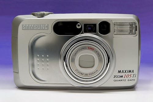 Samsung Maxima Zoom 105 Ti Quartz Date 35mm Film Camera in Oman