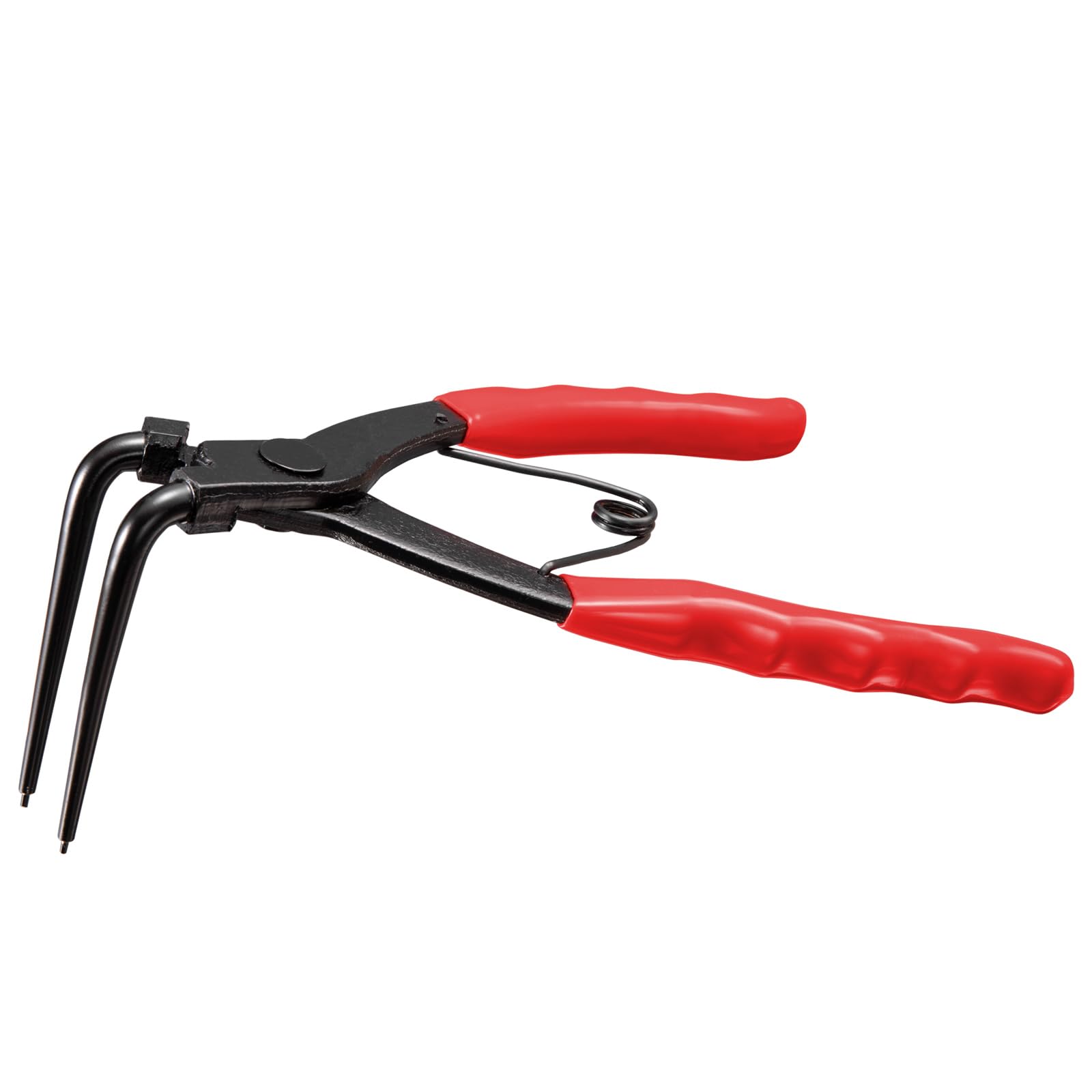 Photo 1 of Toolwiz Snap Ring Pliers Heavy Duty, Internal Retaining Ring C Clip Circlip Pliers 90 Degree for Trucks Motorcycles Cars, Red