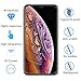 PEYOU Compatible for iPhone XS/iPhone X Screen Protector,[2 Pack] [5D Curved Technology][Full Coverage][9H Hardness] Anti-Scratch Tempered Glass Screen Protector Compatible for iPhone XS/X/10 5.8 inch