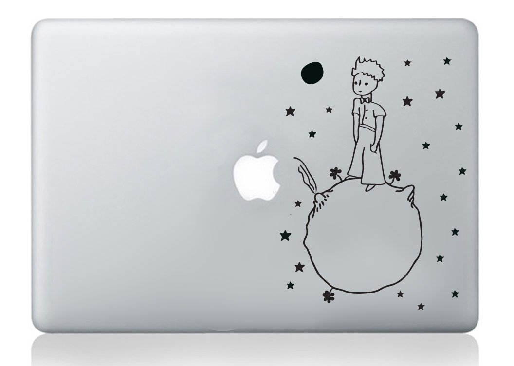 Little Prince Petit Prince Sticker Laptop Decal Art Apple Decoration Compatible with Apple MacBook