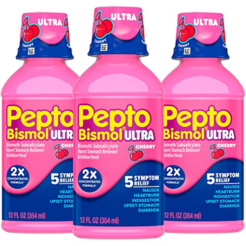Pepto Bismol Ultra Liquid, 2X Concentrated Formula, Upset Stomach