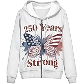 Irisjudy Womens Zip-up Hoodie with Kanga Pocket(XS-5XL),Cactus,Sunflowers,Butterfly Long Sleeve Sport Shirts Shell Jackets