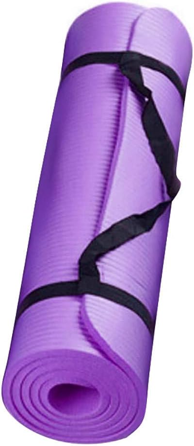 Yoga Mat Exercise Non Slip Surface Pilates Lightweight Meditation Mat Gymnastics Fitness Workout Home Gym Training Equipment | Best For Men Women 60 x 25 x 1.5cm