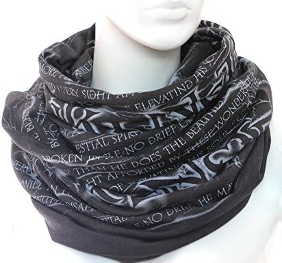 Frankenstein Book Scarf