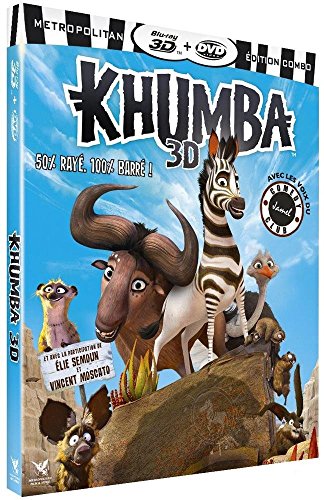 Khumba - Combo Blu-ray3D + Blu-ray+ DVD