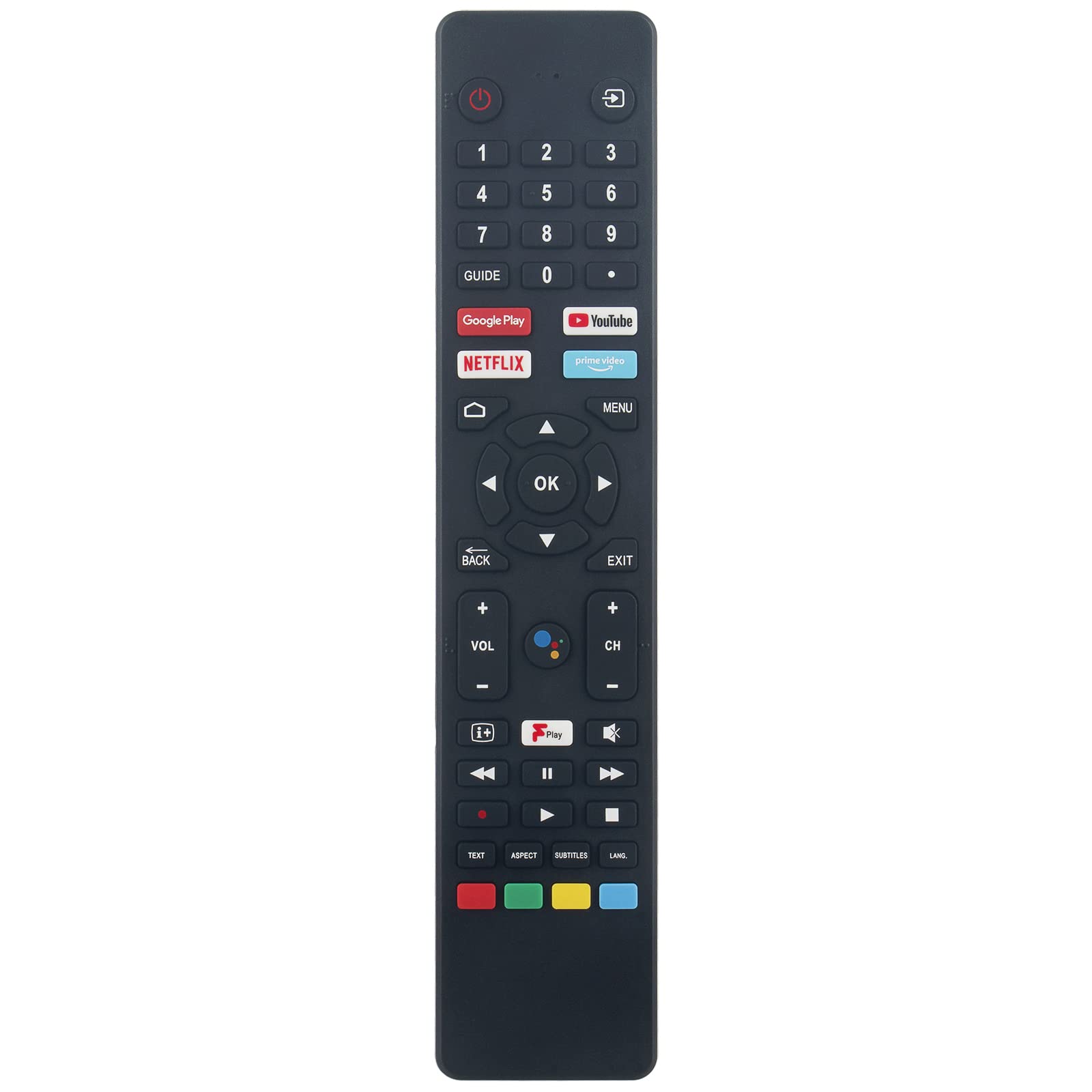 Replacement Voice Remote RM-C3250 Fit for JVC LED Smart Full HD Android TV LT-32CA790 LT-58CA810 LT-40CA890 LT-43CA890 LT-50CA890 LT-55CA890 LT-58CA890 LT-65CA890 LT-32CA690 LT-40CA790 LT-43CA790