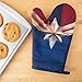 Captain Marvel Oven Mitt - One Size Fits Most - Super for Avengers Fans Who Like to Bake and Cook - Polyester