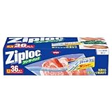 ジップロック フリーザーバッグ 大 36枚入