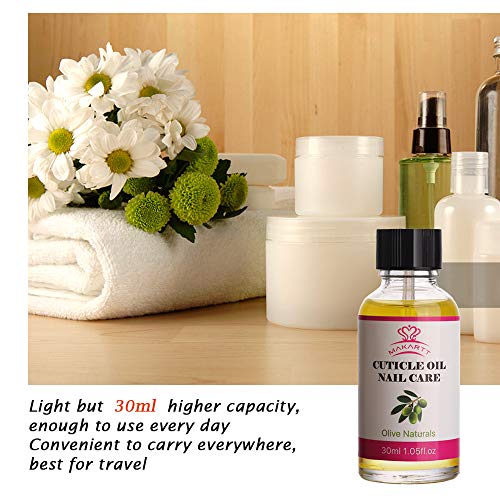 MAKARTT Olive Naturals Nail Cuticle Oil 30ML, Heals Cracked Cuticles, Perfect Non-irritating Milk Fragrant 5Mins Fast Absorption, Moisturizing & Anti-Greasy Oil Cuticle Repair P-11