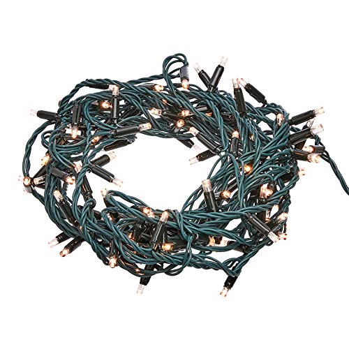 Amazon Basics 100 LED Commercial Grade Outdoor Christmas String Lights