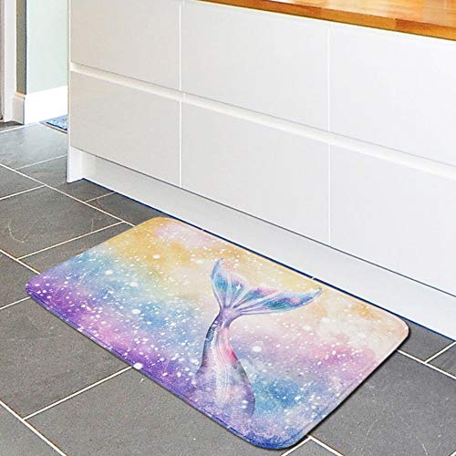 MSOO Floor Entrance Door Bathroom Mat Indoor Bathtub Carpet Doormats Decor - Thumbnail 4