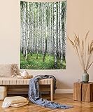 Lunarable Landscape Tapestry Queen Size, Autumn