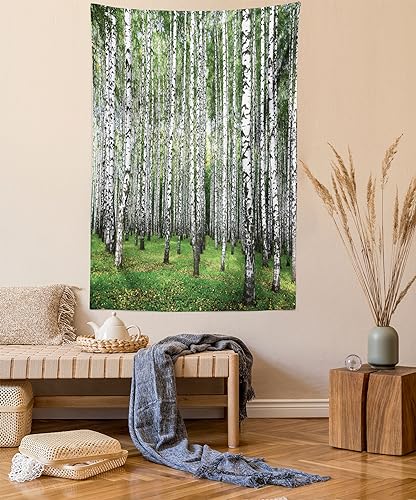 Lunarable Landscape Tapestry Queen Size, Autumn