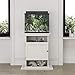 Ameriwood Home Flipper 10/20 Gallon Aquarium Stand, Ivory Oakthumb 2