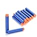 Acekid 100pcs Foam Bullet Darts for Nerf N-strike Elite Series Darts Kid Toy Gun Refill Pack Blue (100pcs)