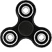 SigmaGo 2 Pack Fidget Spinner with Premium Ceramic Bearings-Durable Finger Spinner Tri-spinner Fidget Toy for Stress and Anxiety Relief (White and Black)