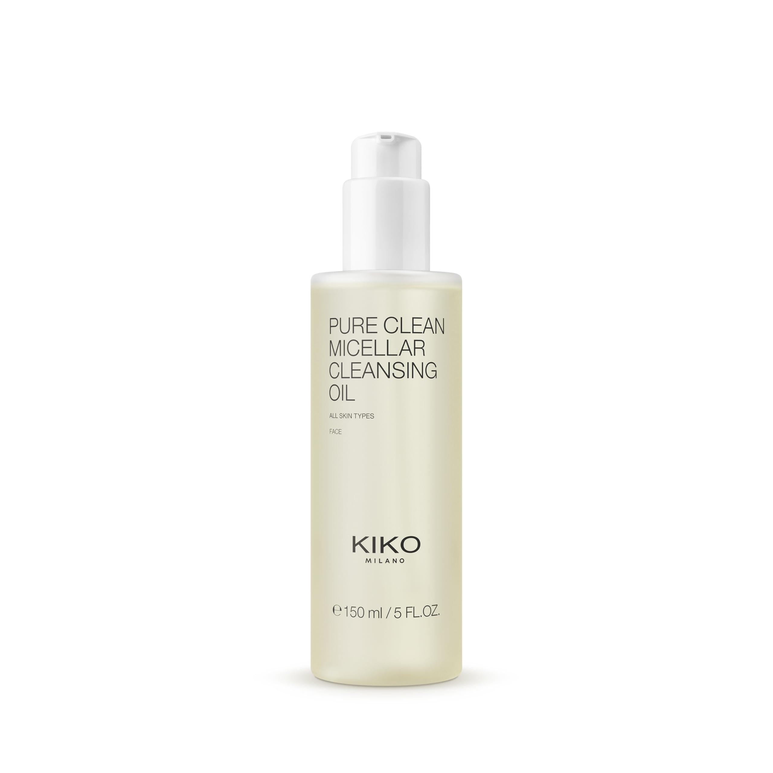 KIKO Milano Pure Clean Micellar Cleansing Oil, Micellar Oil Cleanser And Make-Up Remover