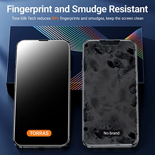 TORRAS Diamond Shield for iPhone 13 Pro Screen Protector for iPhone 14