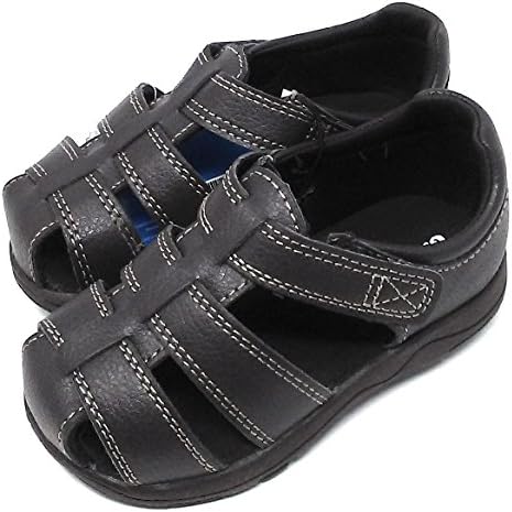 Infant Boy, Toddler Brown Fisherman Sandals, Assorted Sizes (3)