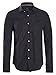 Armani Jeans Men's Dress Shirt Black
