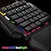 GameSir GK100 Wired One-Handed Mechanical Gaming Keyboard Windows PC GameSir X1, LED Backlit Portable Mini Game Keypad LOL/PUBG/Fortnite/Wow/Dota/OW, Plug Playthumb 3